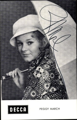 Sängerin peggy march - sängerin,