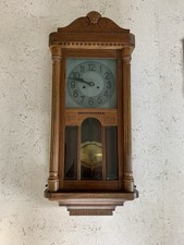 Antike Wanduhr, Regulator, Pendeluhr, um 1900