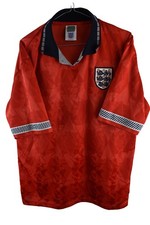 SCORE DRAW 1990/93 Away Fußball Trikot Gr. L Herren Sportbekleidung Freizeit Outdoor