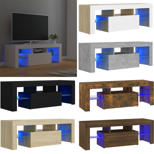 Schrank mit led lowboard - tv,