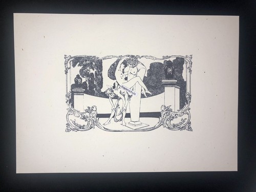 Erotische lithographie nach - erotische,