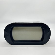 Karlsson – Uhr, Wecker aus Gummi – Silikon – Schwarz – H7 x B14 x T5 cm