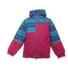 Benger, Skijacke, Mädchen, Größe: 116, BAXTER, Pink/Blau/Mehrfarbig -Ltq