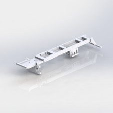 1/87 2achs Chassis für MAN