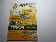 Electronic Actuell  Conrad Electronic  Katalog  Frühjahr 1985