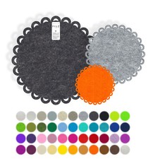 Spitze Filz Deckchen "Lace" -