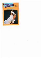  Sammelkarten Micky Mouse Tennis-Superstars,Stefan Edberg,Wimbledon,Davis-Cup