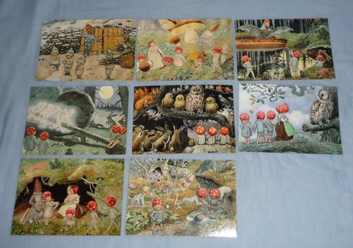 Postkarte karte wichtel - postkarte,, karte,