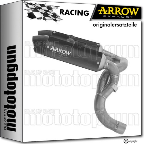 Arrow auspuff race - race, titan