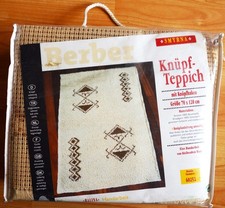 Knüpfpackung BERBER Knüpfteppich ca. 70x120cm zum selber knüpfen set