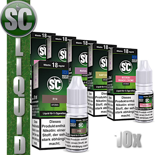 Liquid 10x 10ml probierbox - 10x,