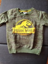 Jurassic World Pullover 128 Grün Dino T REX  PULLOVER