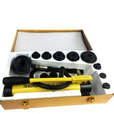 Hydraulik Blechstanze Lochstanze Zylinder Locheisen Punch Rohr Werkzeugstahl 8T