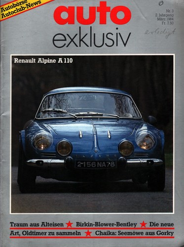 Zeitschrift auto exklusiv - auto,