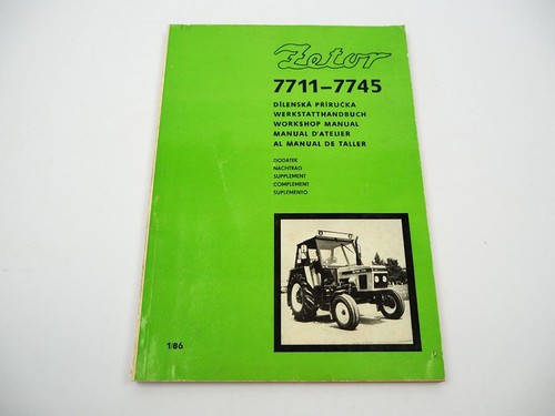 Zetor 7711 7745 - zetor, z