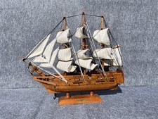 Deko Holz Segelschiff