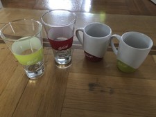 4x Mc Donalds Tassen Mc Cafe