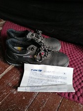 HKS Sicherheitsschuhe 42, schwarz. Nur 2 Mal Getragen 