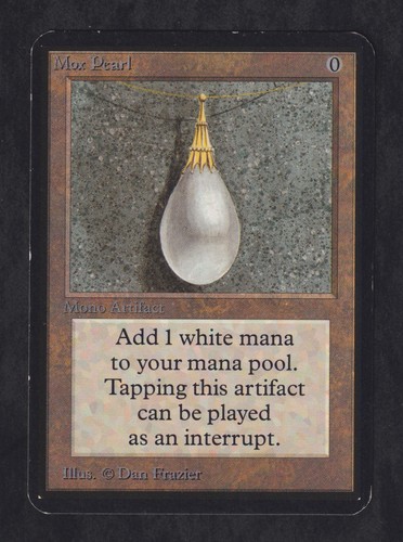 Magic mtg mox - -, pearl