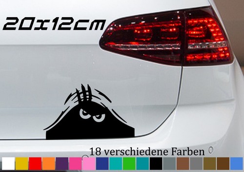 Kofferraum aufkleber 12x20cm - kofferraum,