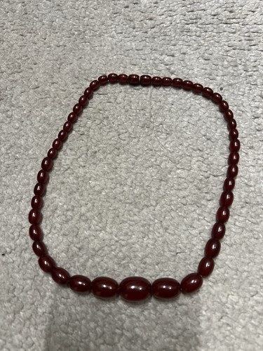 Cherry amber bakelite - cherry,