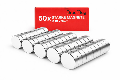 Scheibenmagnet 10 x - scheibenmagnet, Ø