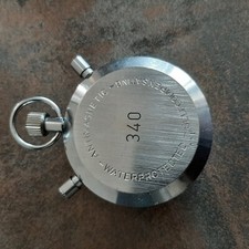 TASCHENUHR   STOPPUHR  Hanhart  Anker 13Jewels  gute Funktion 55mm