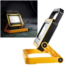 Akku Led Baustrahler 10W Arbeits-Leuchte Bau-Lampe Baulicht kabelloser Strahler