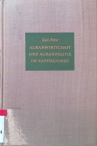 Agrarwirtschaft und