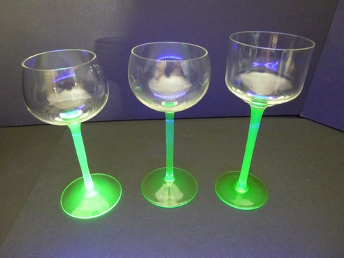 Art deco riesling glas - 3,