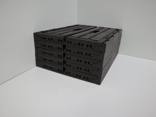Klappboxen kunststoffkiste - klappboxen, 5x