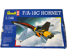 Revell 04001 Flugzeug Aircraft F/A-18C Hornet Plastik Modellbausatz 1/144 Jet