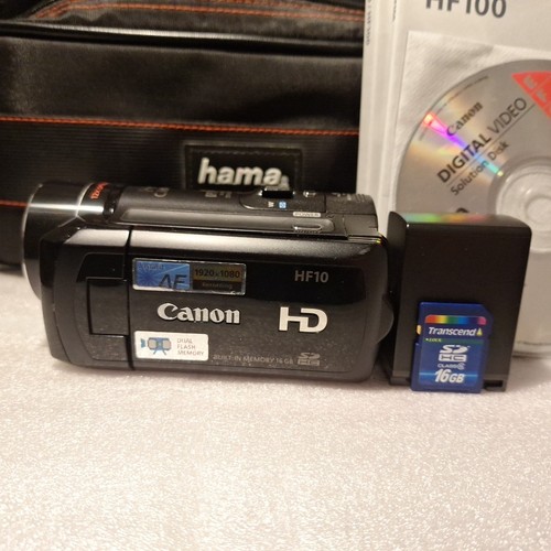 Canon legria hf10 full - hf10,