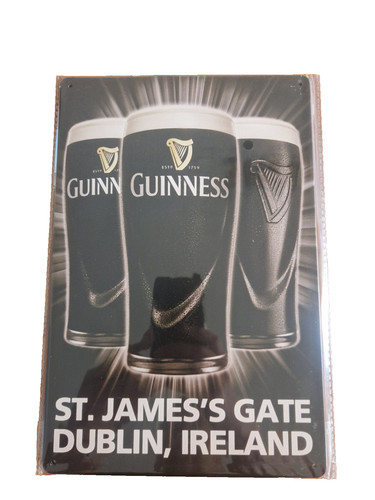 Blechschild guinness 20x30cm - blechschild,