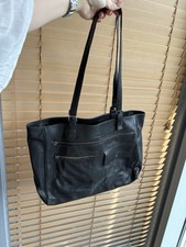 Schwarze Leder Tasche von Strenesse