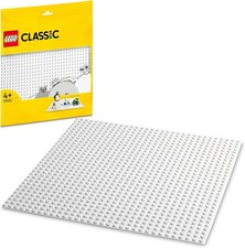 LEGO Classic Weiße Bau-Platte, quadratische Grund-Platte mit 32x32 Noppen, Basis