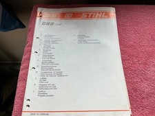 Original Stihl Parts;   Stihl