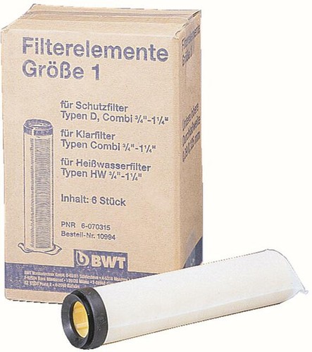 Bwt ersatz filterelement - ersatz-filterelement, 3/4"