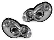 Chrome Projector Headlight For