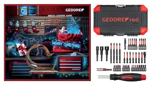 Gedore adventskalender 2023 - adventskalender,
