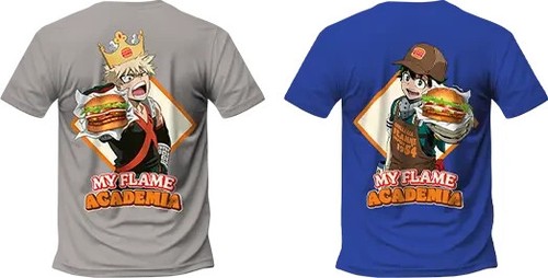 Shirt hero academia x - x,