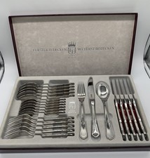 Chippendale Fürst Solingen Menü Tafelbesteck Edelstahl 18/10 6 Personen 24 Teile