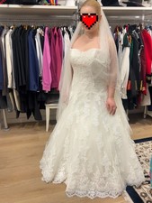 Brautkleid creme 38/40  mit