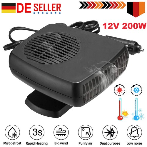 12v 200w auto heizlüfter - 12v,