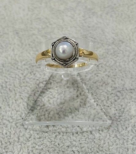 585 14kt gelbgold ring - 585/,
