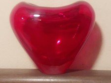 Vintage Murano - Vasen " Herz " für Salviati Glas Coeur Quore