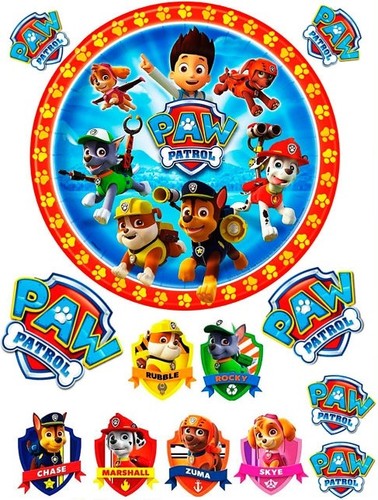 Tortenaufleger paw patrol - tortenaufleger---paw,