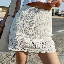 Damen Häkelrock, Kleidung