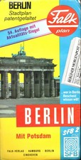 Falk Stadtplan Berlin 54. Auflage von 1991