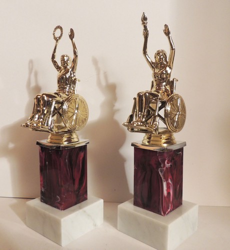 Pokal gold rollstuhlsport - pokal,